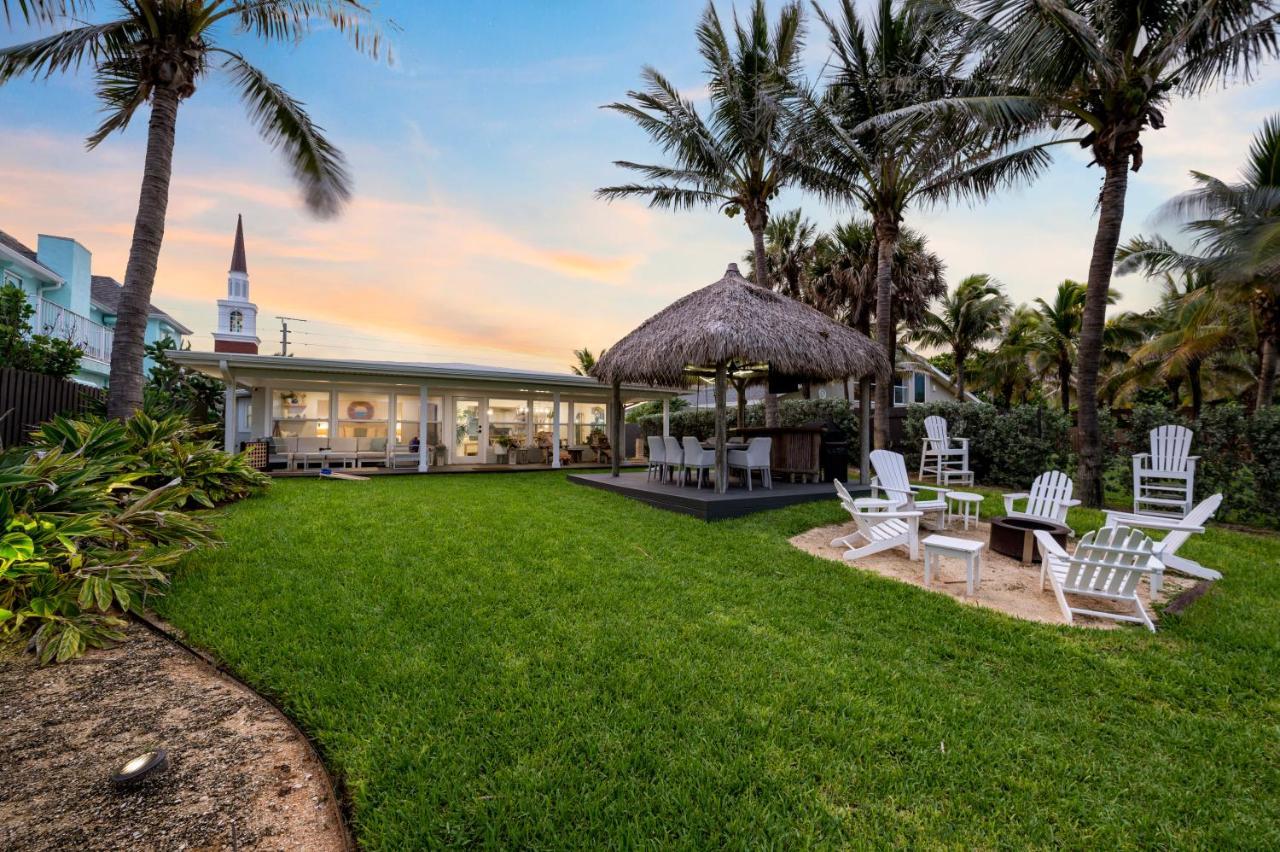 Vista Del Mar Oceanfront Home Stunning Views Backyard Oasis Cocoa Beach Eksteriør bilde