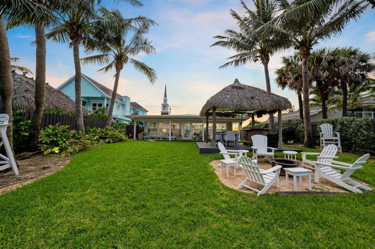 Vista Del Mar Oceanfront Home Stunning Views Backyard Oasis Cocoa Beach Eksteriør bilde