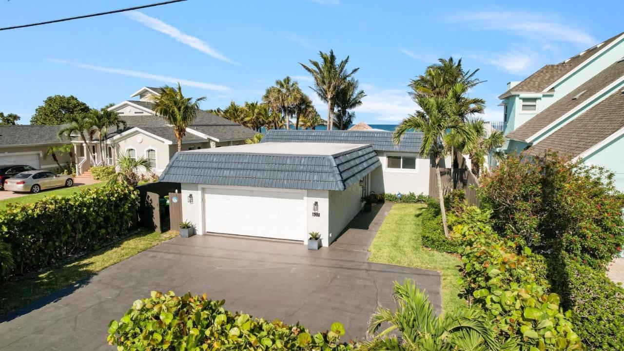 Vista Del Mar Oceanfront Home Stunning Views Backyard Oasis Cocoa Beach Eksteriør bilde