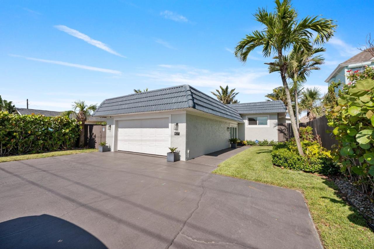 Vista Del Mar Oceanfront Home Stunning Views Backyard Oasis Cocoa Beach Eksteriør bilde