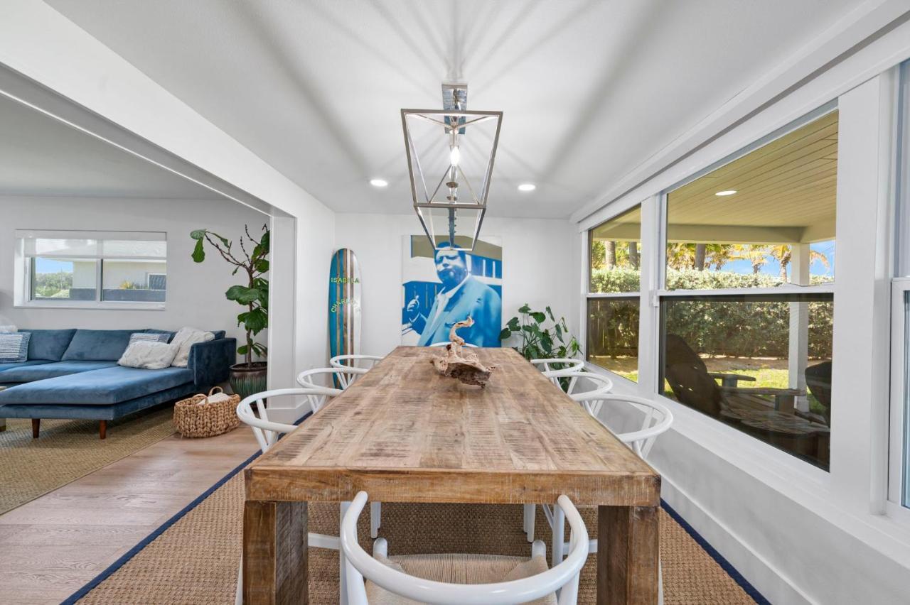 Vista Del Mar Oceanfront Home Stunning Views Backyard Oasis Cocoa Beach Eksteriør bilde