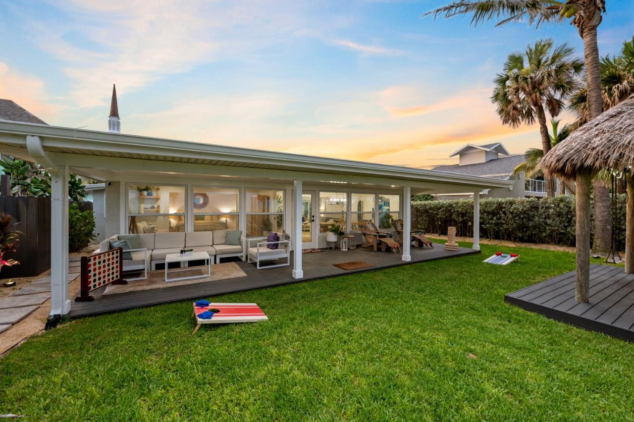 Vista Del Mar Oceanfront Home Stunning Views Backyard Oasis Cocoa Beach Eksteriør bilde